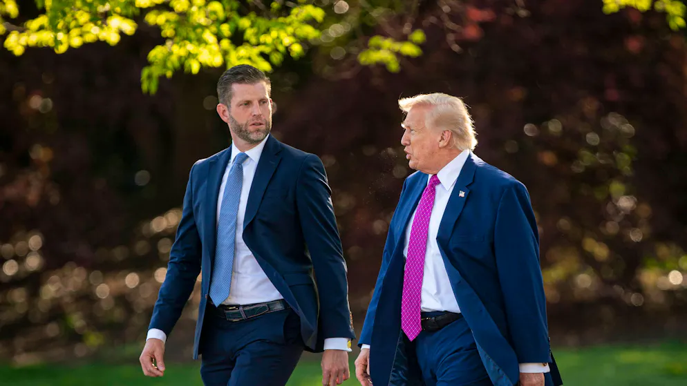 Lukratives Nebengeschäft. Rate mal, wie viel die Trump-Familie mit Krypto verdient hat