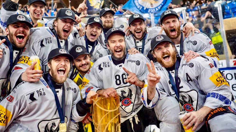 National League. Fribourg lèvera sa bannière de champion lors d’un derby !