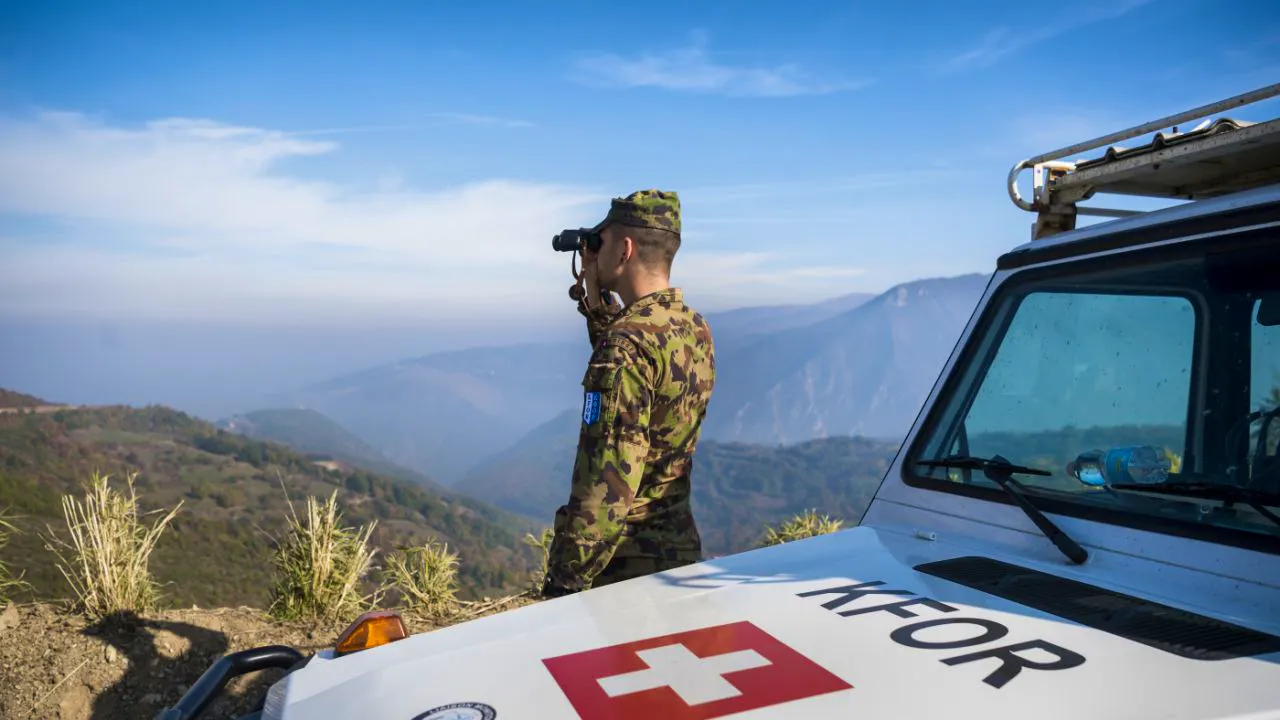 Peacebuilding. NATO is withdrawing its peacekeeping force from Kosovo – Swisscoy is not affected