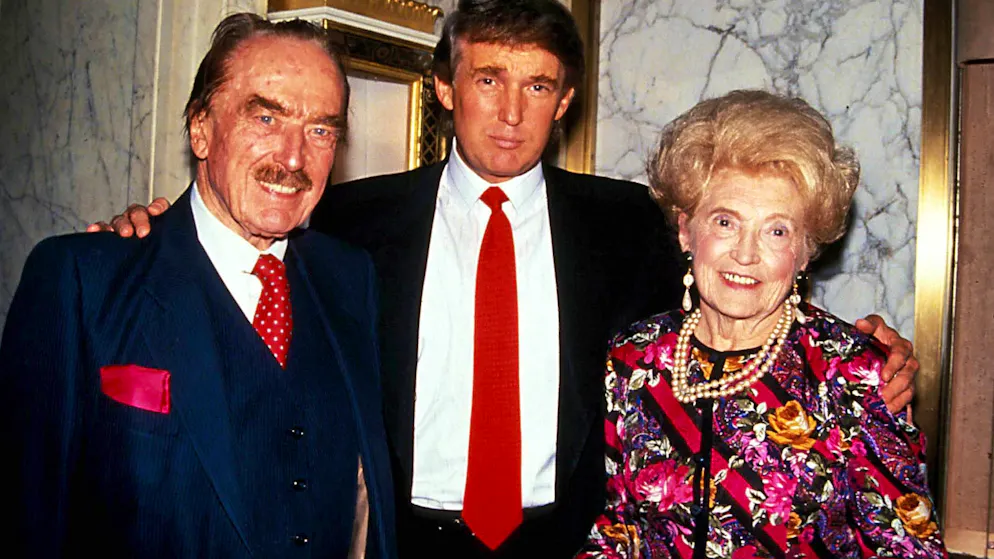 On his 80th birthday. Son of immigrants: This is Donald Trump’s family