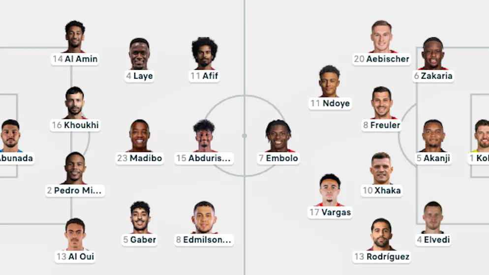 Switzerland vs. Qatar at 9 p.m.. The lineup is out: Here's how the Swiss national team will face Qatar ++ Fans are getting the crowd going