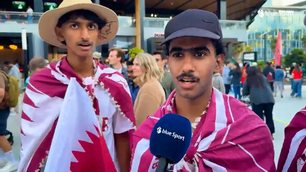 Euphorisch und siegessicher. Katar-Fans kennen keinen einzigen Natispieler: «Gomez? Zuric? Shaqiri?»