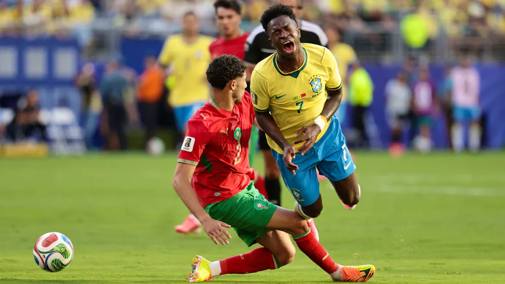 Brazil misses out on opening win. Strong Moroccans hold the Seleção to a 1-1 draw despite Vinicius’s dream goal