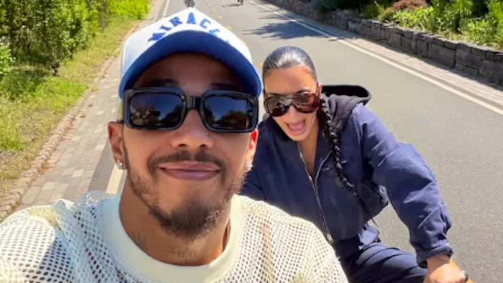 L'amore è nell'aria. Si moltiplicano gli indizi su Kim Kardashian e Lewis Hamilton