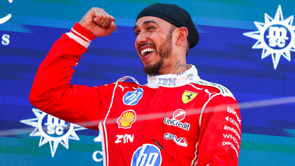 GP de Catalogne. Antonelli abandonne, Hamilton gagne enfin au volant d'une Ferrari !