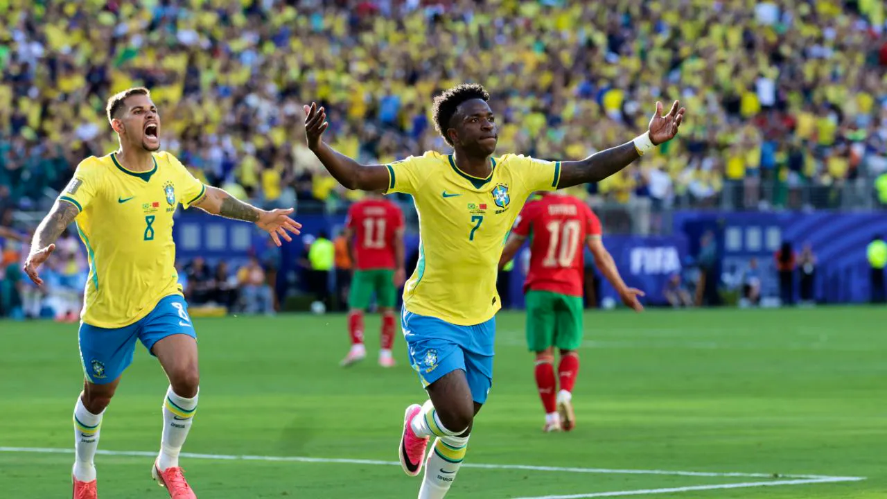 Brazil – Morocco 1–1. Draw for the record-holding world champions
