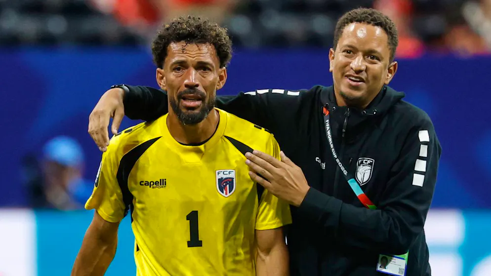 Beim Schlusspfiff fliessen die Tränen. 40-jähriger Kap-Verde-Goalie Vozinha lässt bei WM-Debüt Spanien verzweifeln