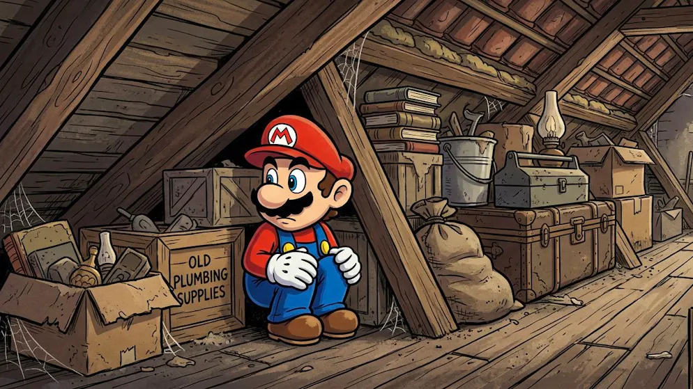 Record sales of Mario Bros.. Do you perhaps have a few million lying around in your attic?