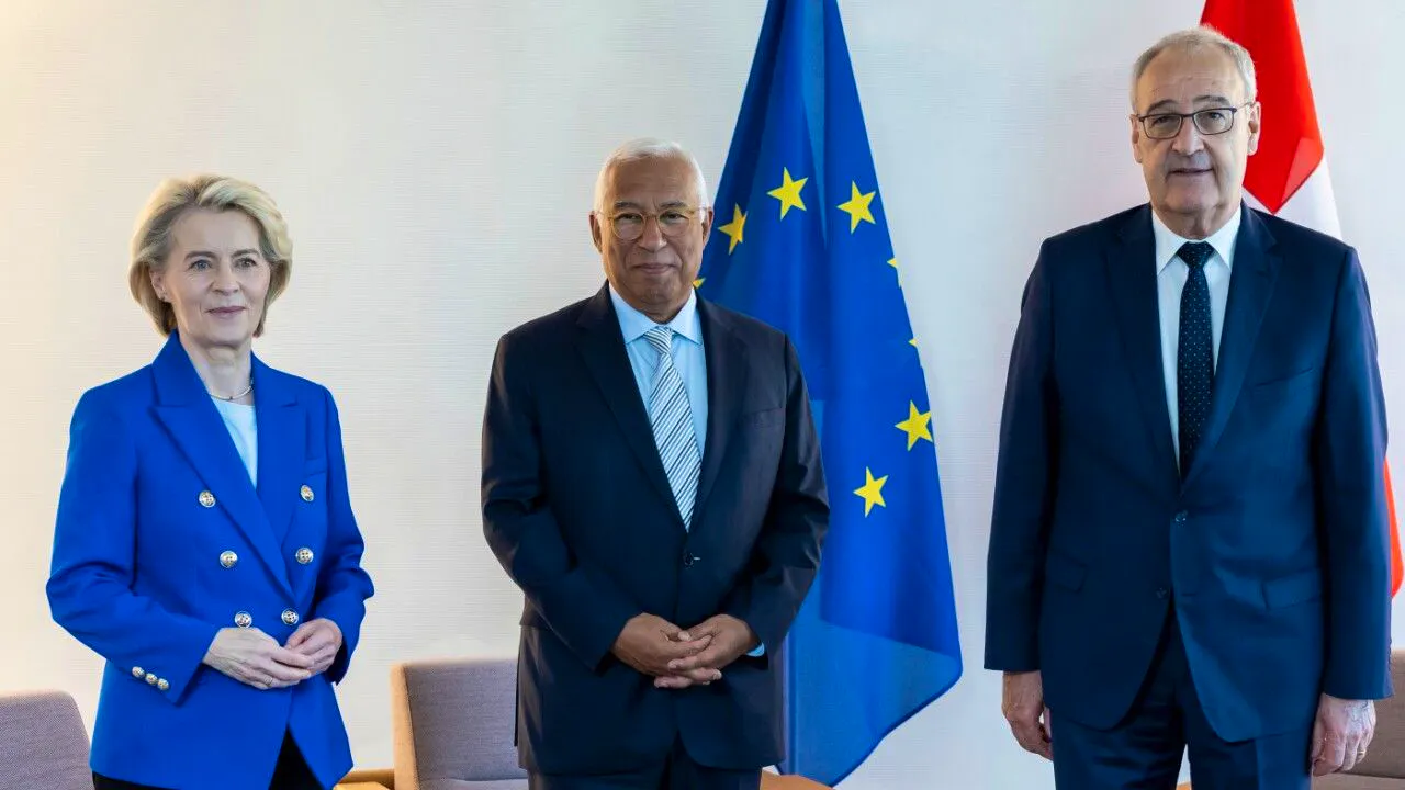 Svizzera-Ue. Parmelin: «incontro cordiale con Von der Leyen e Costa»