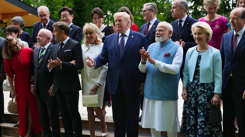 Francia. Il G7 fa pressione sulla Russia. Trump: «Incontro in zona neutra», ma Mosca risponde: «Putin non si muove»
