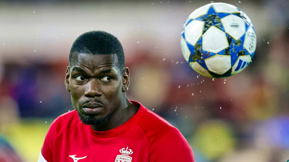 Paul Pogba started just once for AS Monaco last season.
