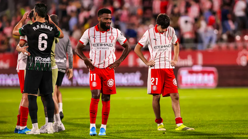 Thomas Lemar is relegated to the Spanish second division with Girona.