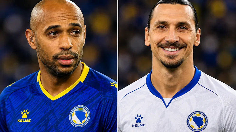 Superstars Back Switzerland’s Opponent. Thierry Henry and Zlatan Ibrahimovic Reveal They Are Bosnia Fans