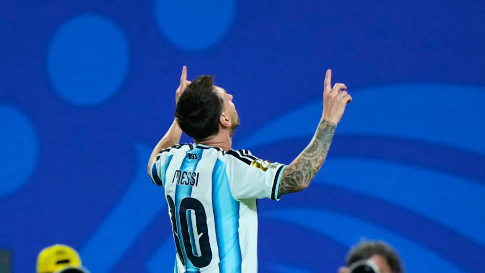 Argentina. Messi Ties World Cup Goal Record with Hat Trick
