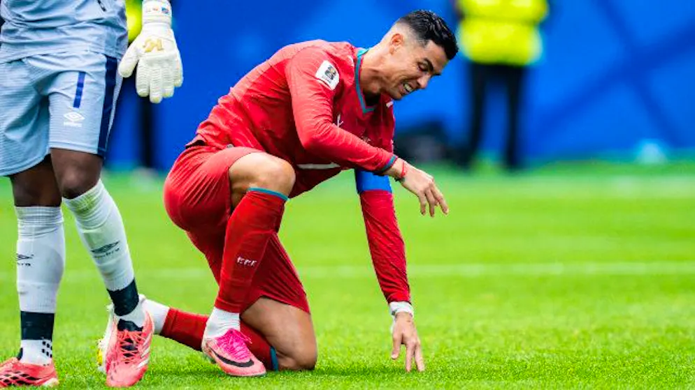 No reason to celebrate. Ronaldo Sets a Record at the World Cup—But Only Because He's Old