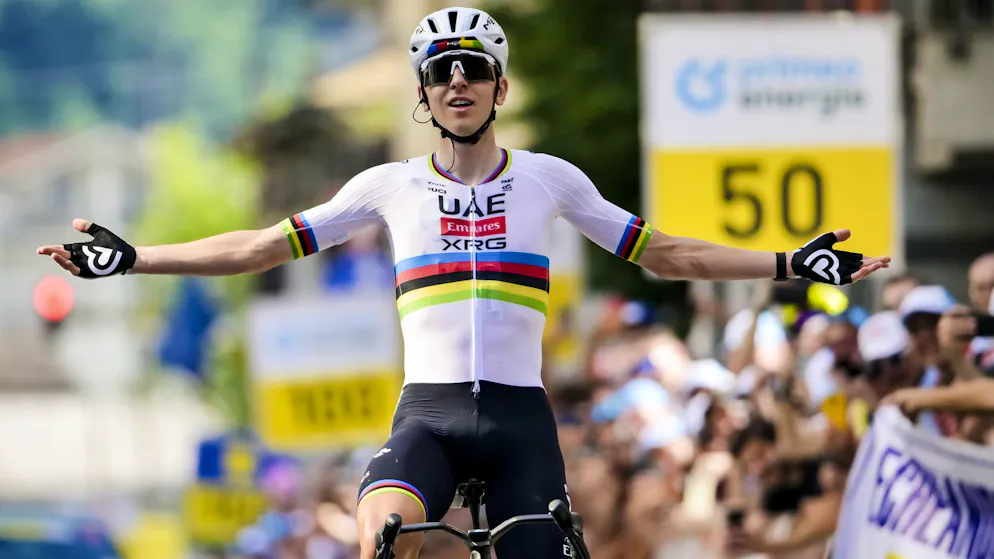 Tour de Suisse. Un solo de... 70 km : Pogacar assomme la course dès la première étape !