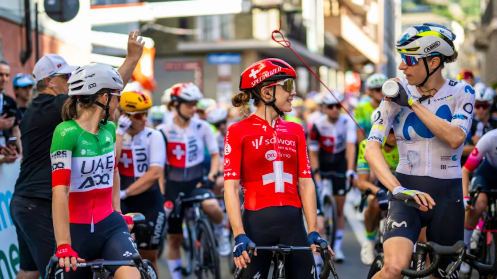 Tour de Suisse. Another female doctor is closing in on the world's best