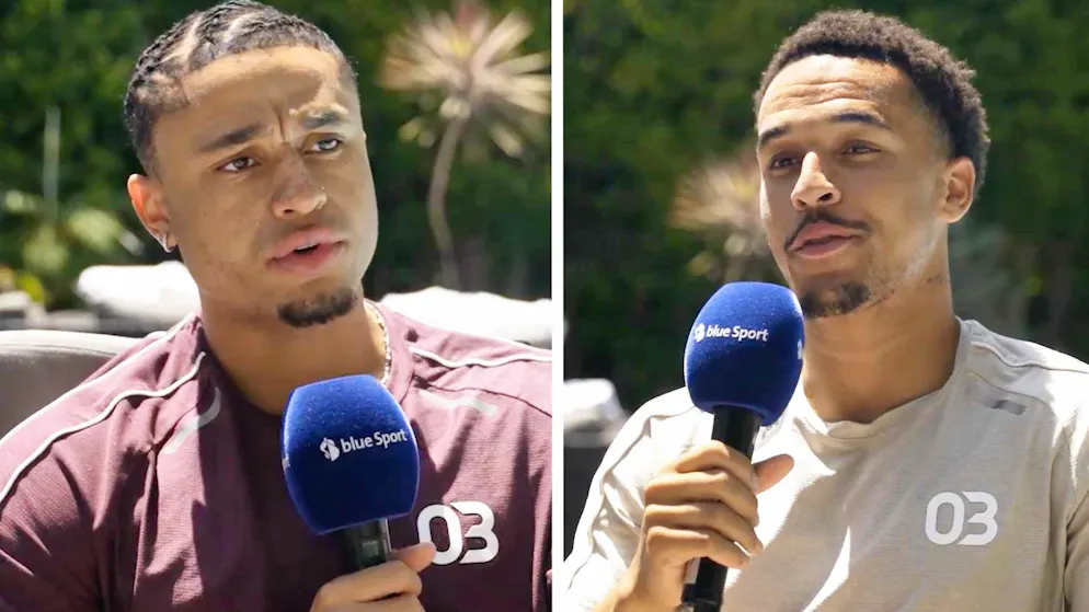 Visiting the Okafor Brothers. “Of course Noah was disappointed that he wasn’t allowed to play against Qatar”