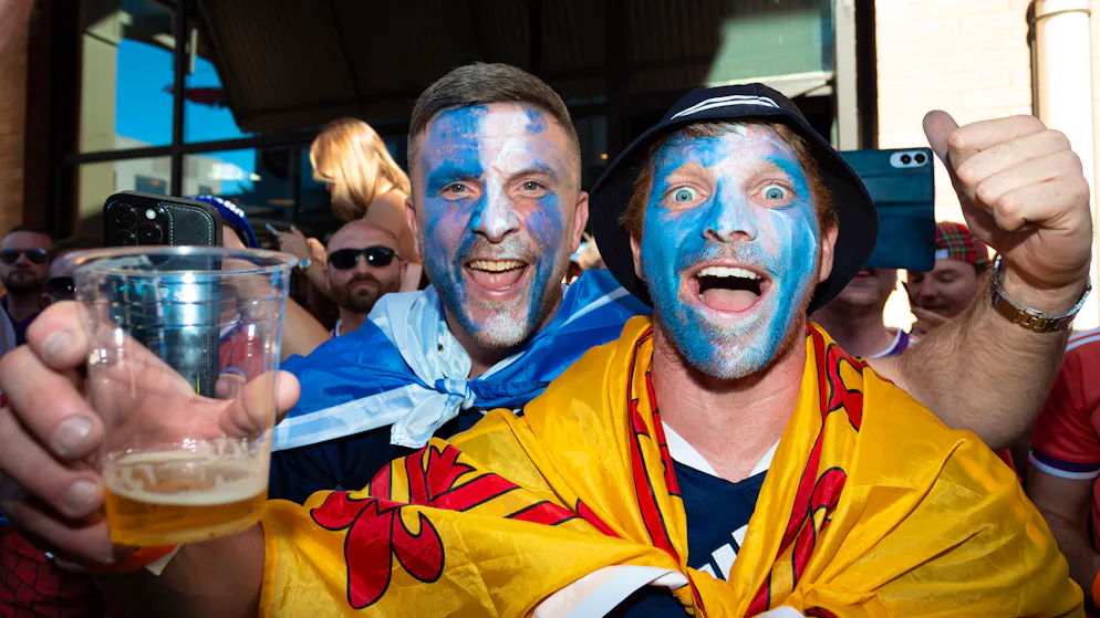 World Cup Live Updates. Scotland fans are “drinking everything”—is Boston running out of beer? ++ Euphoric Congo fans in Lisbon