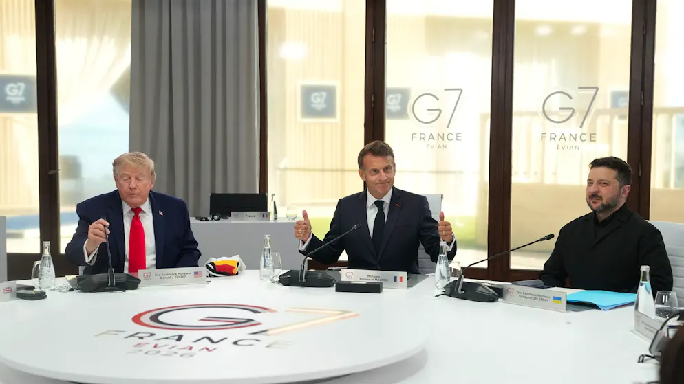 Ukraine-Ticker. Selenskyj: Hatte wichtiges Gespräch mit Trump und Macron +++ Cassis: USA bleiben für Kriegsende «unverzichtbar»