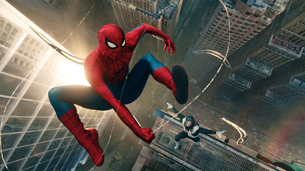 New Trailer Gets Hearts Racing. The beloved spider is swinging across New York’s rooftops once again