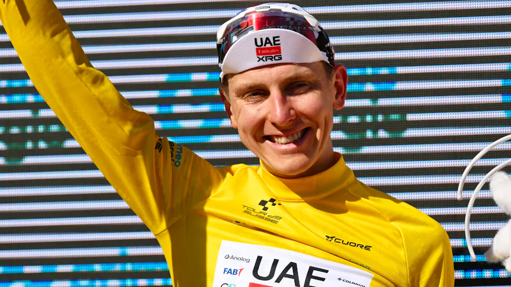 Cyclisme: Epoustouflant, Tadej Pogacar s'adjuge le Tour de Suisse ! | blue  News