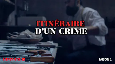 Key Art zur Dokumentarserie «Itinéraire d’un Crime» mit Werkzeugen an einem Tatort.