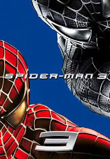 Gegenüberstellung von Spider-Mans rotem Anzug und dem schwarzen Symbionten-Anzug im Film Spider-Man 3.