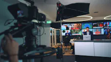Digital blue News Studio