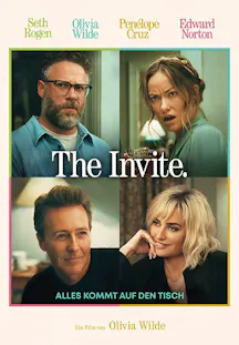 Filmplakat zu The Invite von Olivia Wilde mit Seth Rogen, Olivia Wilde, Penélope Cruz und Edward Norton